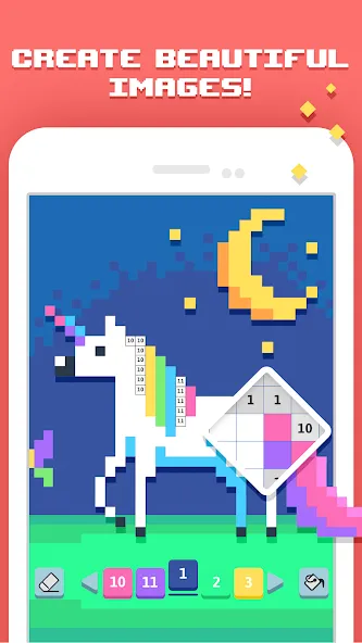 Pixelicious: Color Daily Pixel (Пикселическ) [MOD: Мод Меню/Взлом] - Скриншот 1
