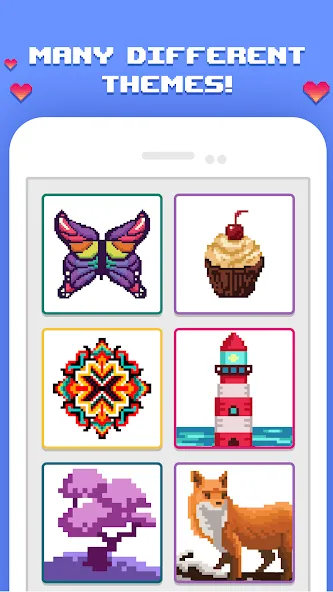 Pixelicious: Color Daily Pixel (Пикселическ) [MOD: Мод Меню/Взлом] - Скриншот 2
