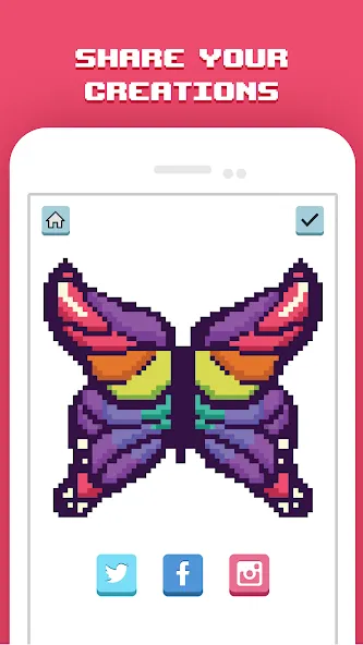 Pixelicious: Color Daily Pixel (Пикселическ) [MOD: Мод Меню/Взлом] - Скриншот 5