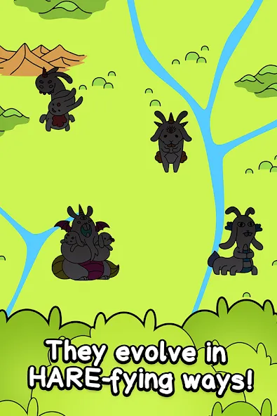 Rabbit Evolution: Merge Bunny (Рэббит Эволюшн) [MOD: Бесконечные деньги] - Скриншот 3