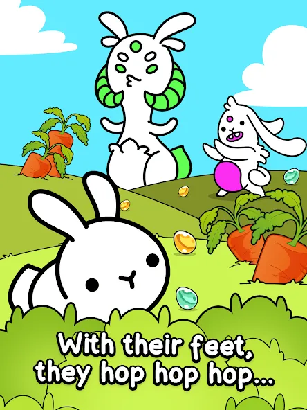 Rabbit Evolution: Merge Bunny (Рэббит Эволюшн) [MOD: Бесконечные деньги] - Скриншот 5