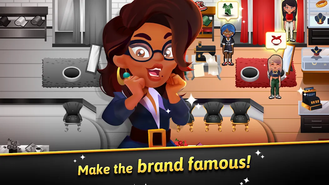Hip Hop Salon Dash Beauty Game (Хипхоп салон Дэш красивая игра) [MOD: Меню/Много денег] - Скриншот 2
