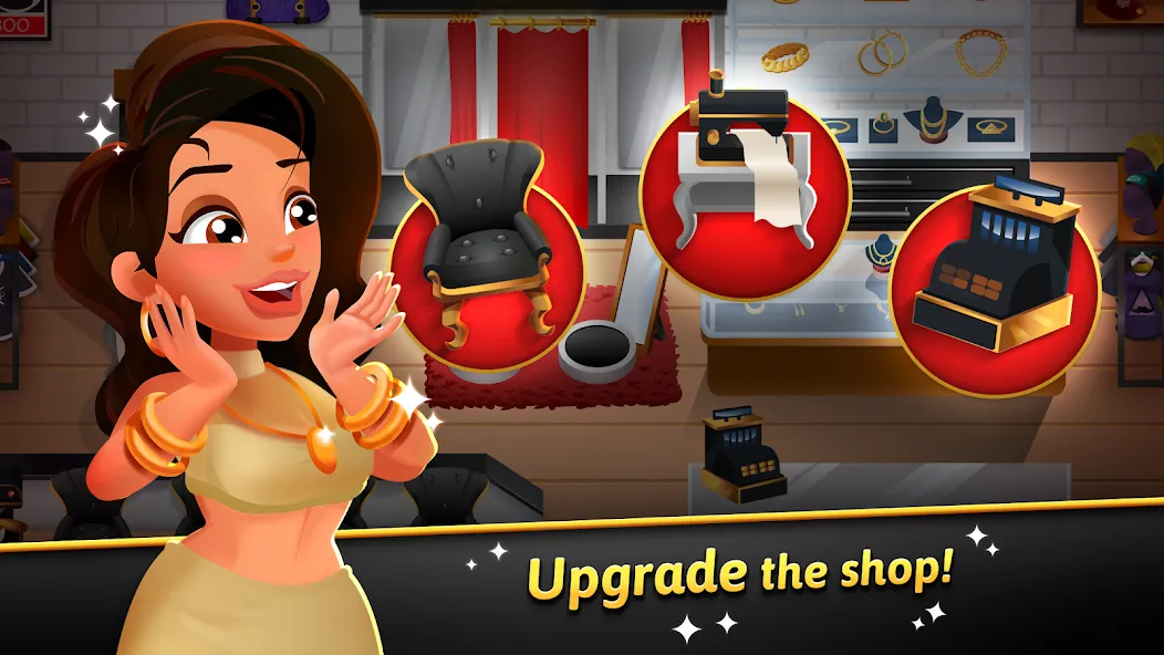 Hip Hop Salon Dash Beauty Game (Хипхоп салон Дэш красивая игра) [MOD: Меню/Много денег] - Скриншот 4