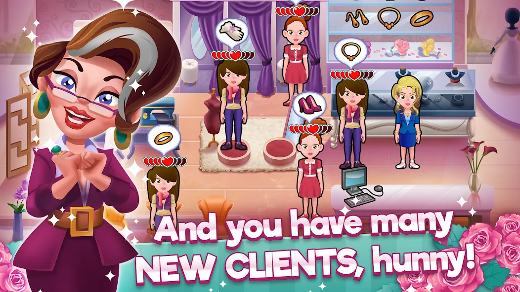 Wedding Salon Dash Bridal Shop (Свадебный салон Дэш Бутик невест) [MOD: Mega Mod/Меню] - Скриншот 2
