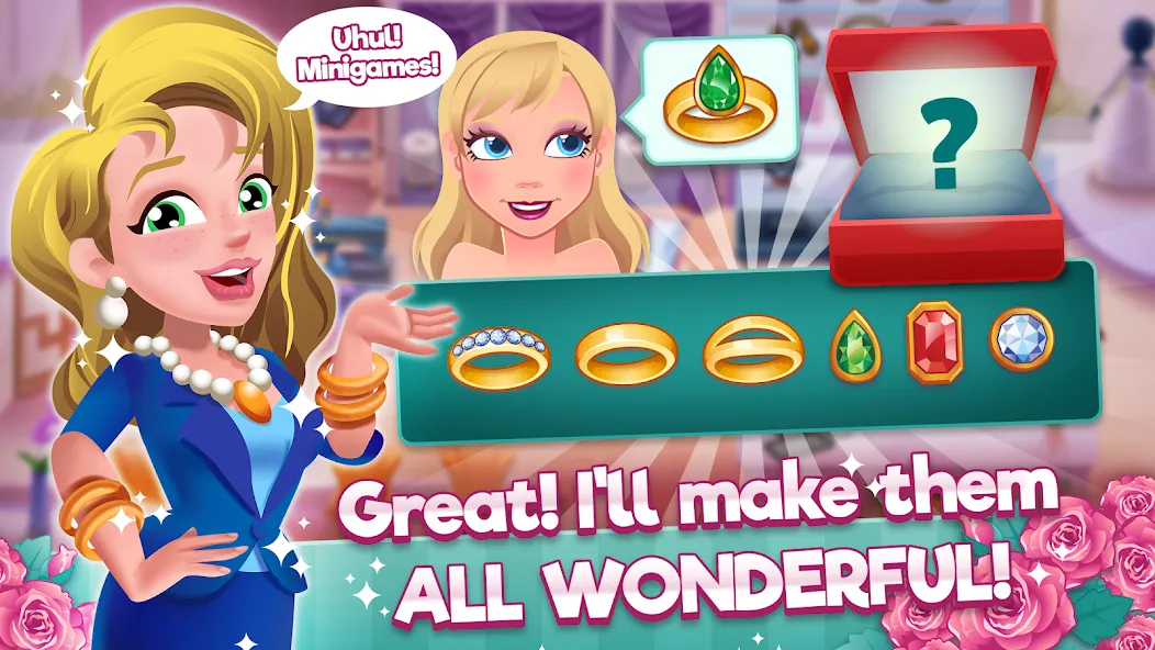 Wedding Salon Dash Bridal Shop (Свадебный салон Дэш Бутик невест) [MOD: Mega Mod/Меню] - Скриншот 3