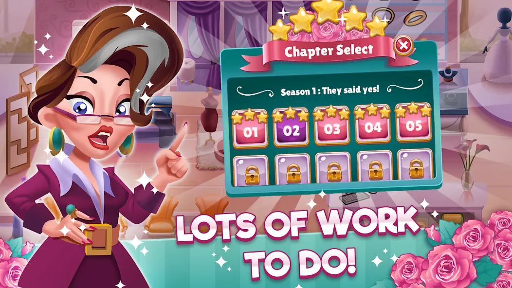 Wedding Salon Dash Bridal Shop (Свадебный салон Дэш Бутик невест) [MOD: Mega Mod/Меню] - Скриншот 4