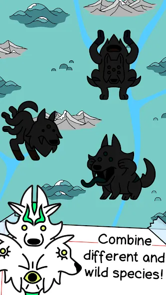 Wolf Evolution: Merge Wild Dog (Вульф Эволюшн) [MOD: Мод Меню/Взлом] - Скриншот 3