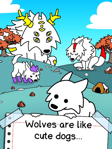 Wolf Evolution: Merge Wild Dog (Вульф Эволюшн) [MOD: Мод Меню/Взлом] - Скриншот 5