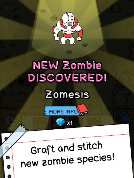 Zombie Evolution: Idle Game (Зомби Эволюция) [MOD: Меню/Много денег] - Скриншот 5