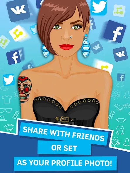Avatar Creator App (Аватар Создатель) [MOD: Много монет/Энергии] - Скриншот 2