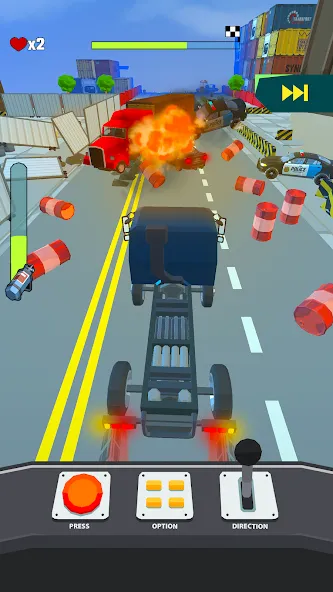Crazy Rush 3D: Race Master (Крейзи Раш 3Д) [MOD: Premium/Unlocked] - Скриншот 3