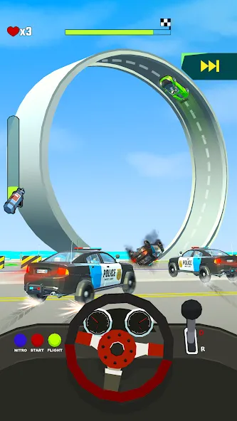 Crazy Rush 3D: Race Master (Крейзи Раш 3Д) [MOD: Premium/Unlocked] - Скриншот 4