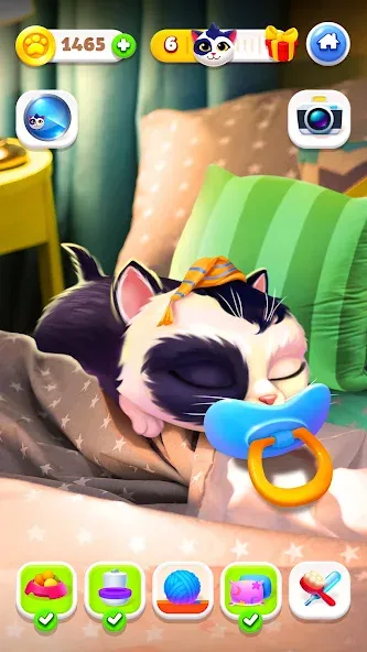My Cat — Virtual pet simulator (Мой кот) [MOD: Бесконечные деньги] - Скриншот 3