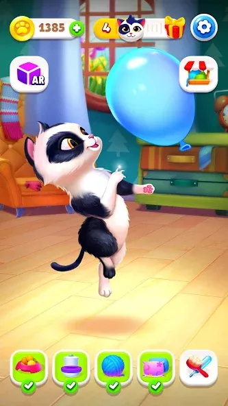 My Cat — Virtual pet simulator (Мой кот) [MOD: Бесконечные деньги] - Скриншот 4