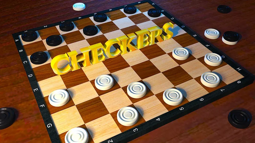 Checkers: Checkers Online- Dam [MOD: Много монет/Энергии] - Скриншот 1