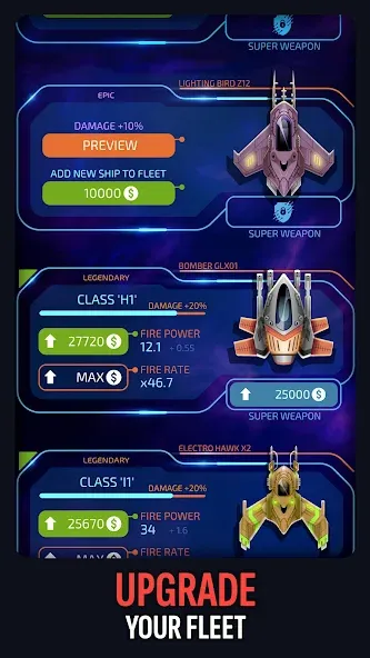 Galaxy Keeper: Space Shooter [MOD: Premium/Unlocked] - Скриншот 4