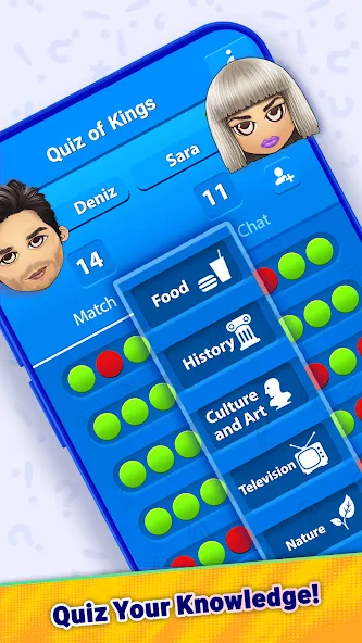 Quiz Of Kings: Trivia Games (Квиз Оф Кингс) [MOD: Все открыто] - Скриншот 2