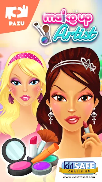 Makeup Girls — Games for kids [MOD: Мод Меню/Взлом] - Скриншот 1