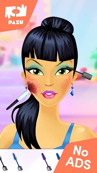 Makeup Girls — Games for kids [MOD: Мод Меню/Взлом] - Скриншот 2