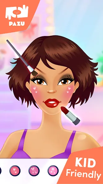 Makeup Girls — Games for kids [MOD: Мод Меню/Взлом] - Скриншот 3