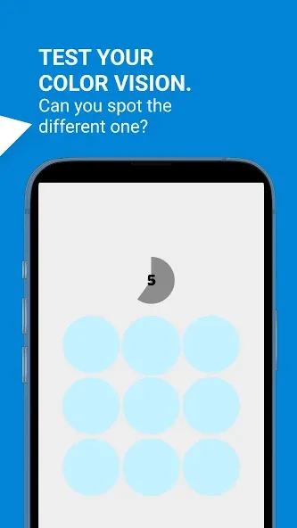 Color Blind Test Game [MOD: Меню/Много денег] - Скриншот 3