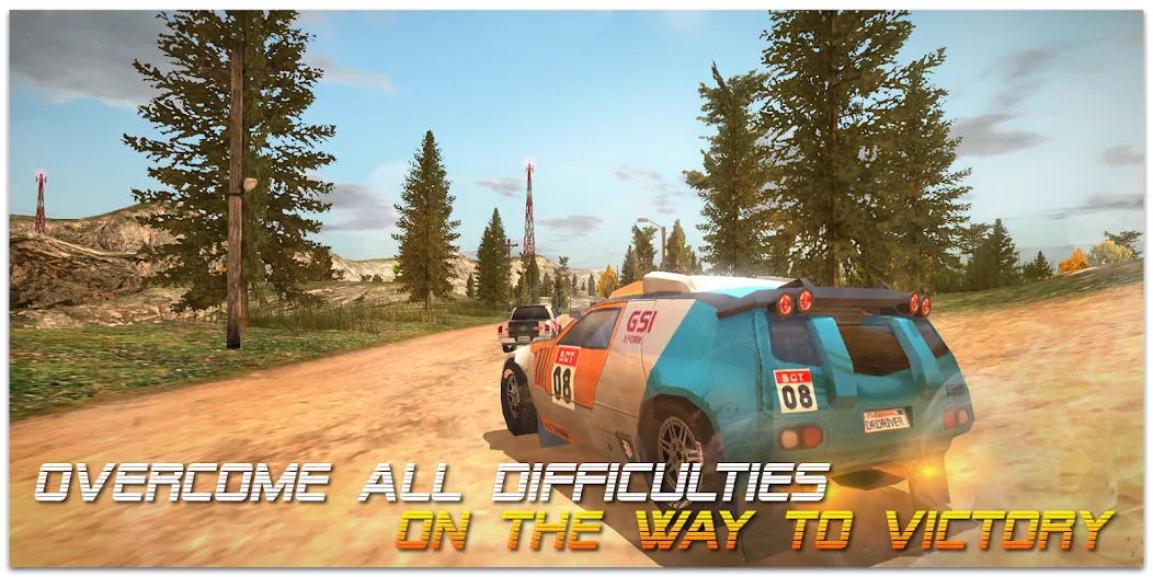 Xtreme Rally Driver HD (Экстримальный Ралли Пилот ) [MOD: Mega Mod/Меню] - Скриншот 3