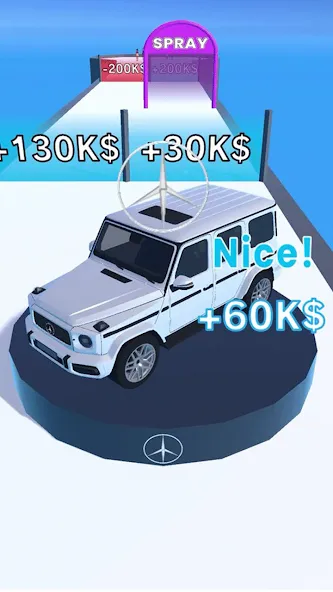 Get the Supercar 3D (Гет зе Суперкар 3Д) [MOD: Мод Меню/Взлом] - Скриншот 3