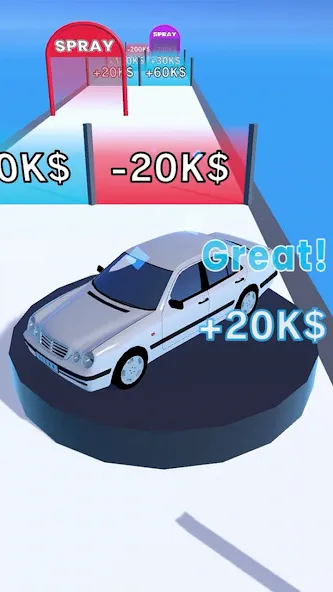 Get the Supercar 3D (Гет зе Суперкар 3Д) [MOD: Мод Меню/Взлом] - Скриншот 4