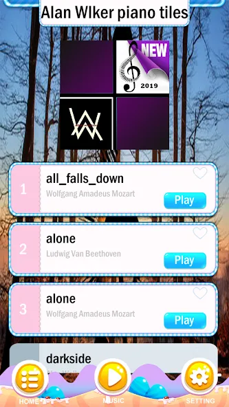 Shivers — Sheeran Piano Tiles (Шиверс) [MOD: Меню/Много денег] - Скриншот 2