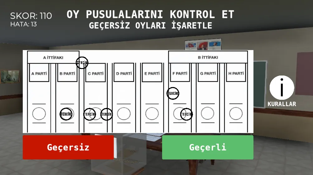 Seçim 2023 Müşahit oyunu [MOD: Premium/Unlocked] - Скриншот 4