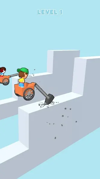 Hammer Race 3D (Хаммер Рейс 3D) [MOD: Мод Меню/Взлом] - Скриншот 3