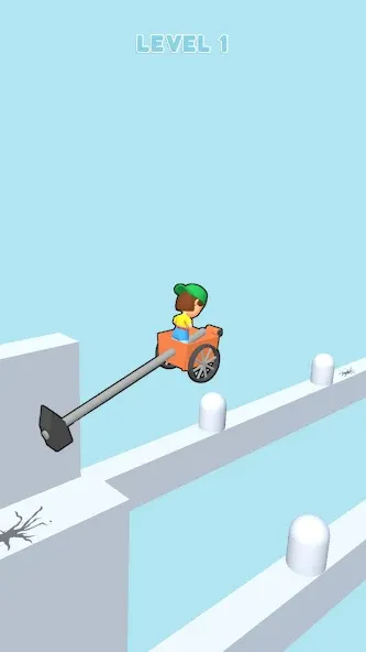 Hammer Race 3D (Хаммер Рейс 3D) [MOD: Мод Меню/Взлом] - Скриншот 4