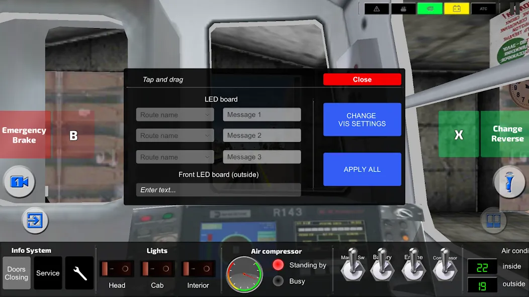 AG Subway Simulator Pro (Симулятор метро ) [MOD: Premium/Unlocked] - Скриншот 1