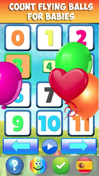 Numbers for kids 1 to 10 Math [MOD: Много монет/Энергии] - Скриншот 2