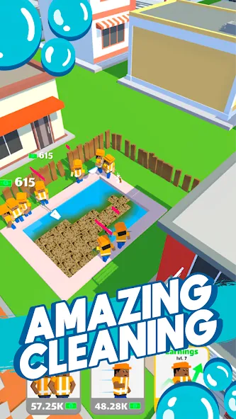 Cleaning Idle (Клининг Айдл) [MOD: Все разблокировано] - Скриншот 1