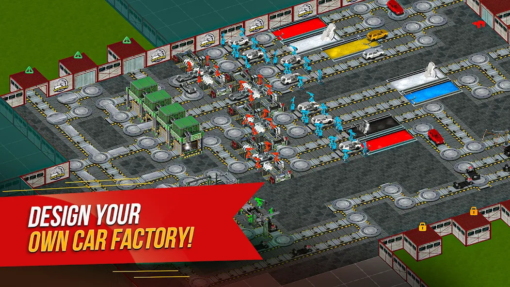 Car Factory Simulator [MOD: Разблокировано] - Скриншот 1