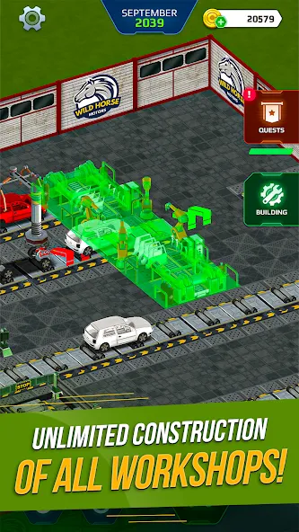 Car Factory Simulator [MOD: Разблокировано] - Скриншот 4