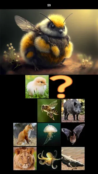 Hybrid Animals Crazy Lab Quiz (Хибридные животные Сумасшедшая лаборатория Викторина) [MOD: Premium/Unlocked] - Скриншот 1