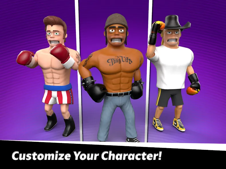 Smash Boxing: Punch Hero (Смэш Боксинг) [MOD: Меню/Много денег] - Скриншот 2