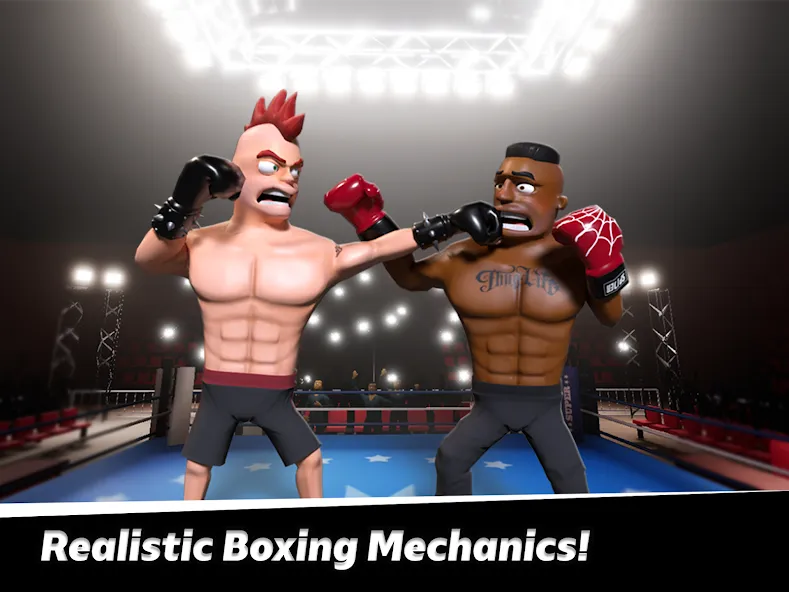 Smash Boxing: Punch Hero (Смэш Боксинг) [MOD: Меню/Много денег] - Скриншот 3