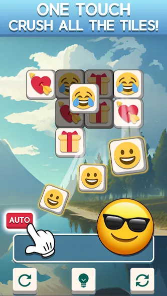Tile Match Emoji -Triple Tile (Тил Матч Эмоджи) [MOD: Меню/Много денег] - Скриншот 3