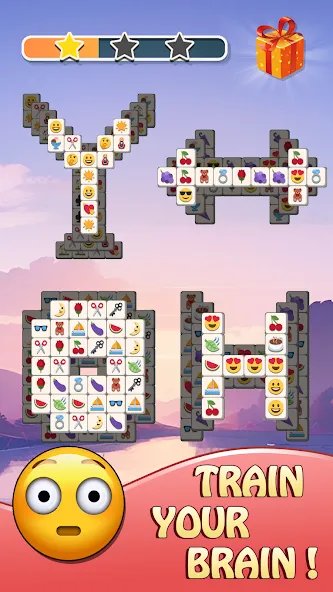 Tile Match Emoji -Triple Tile (Тил Матч Эмоджи) [MOD: Меню/Много денег] - Скриншот 5