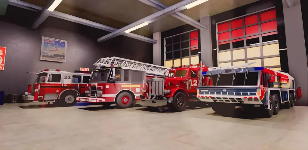 Real Firefighter 3D Simulator (Реальный Пожарник 3D Симулятор) [MOD: Разблокировано] - Скриншот 4