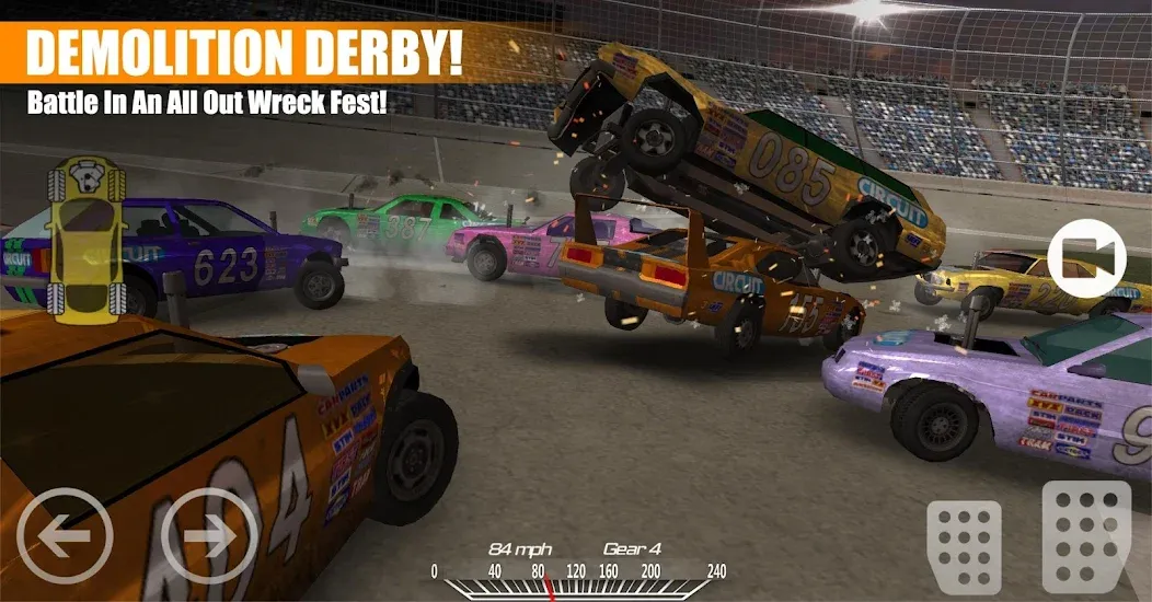 Demolition Derby 2 (Демолиция Дерби 2) [MOD: Мод Меню/Взлом] - Скриншот 1
