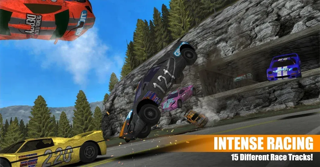 Demolition Derby 2 (Демолиция Дерби 2) [MOD: Мод Меню/Взлом] - Скриншот 2
