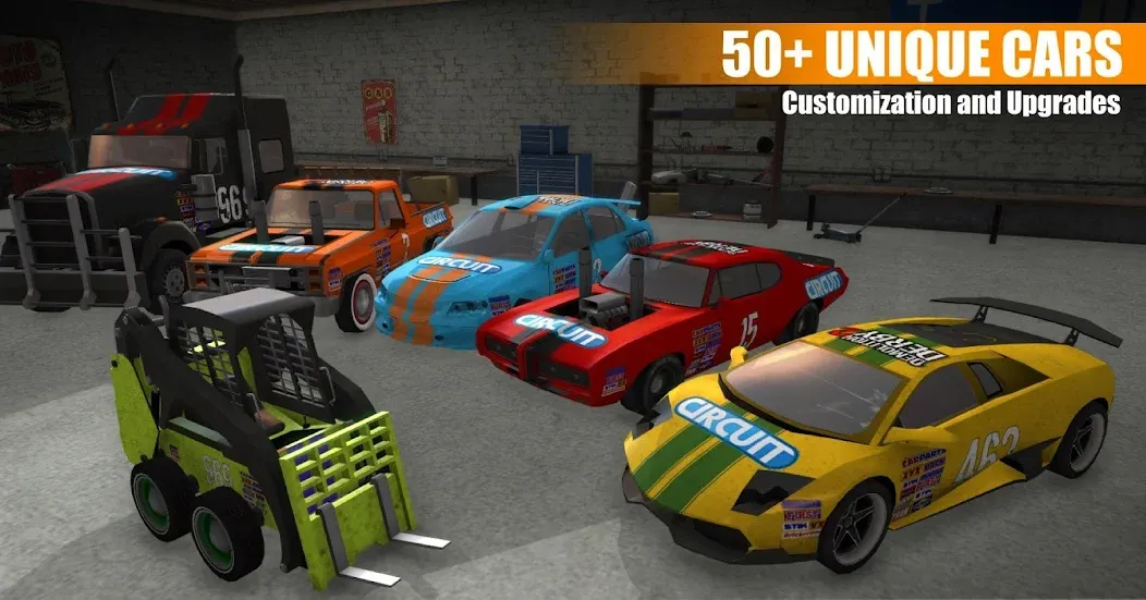Demolition Derby 2 (Демолиция Дерби 2) [MOD: Мод Меню/Взлом] - Скриншот 3