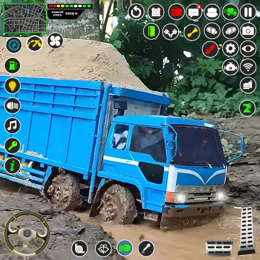 Mud Truck Runner Simulator 3D [MOD: Все разблокировано] - Скриншот 1
