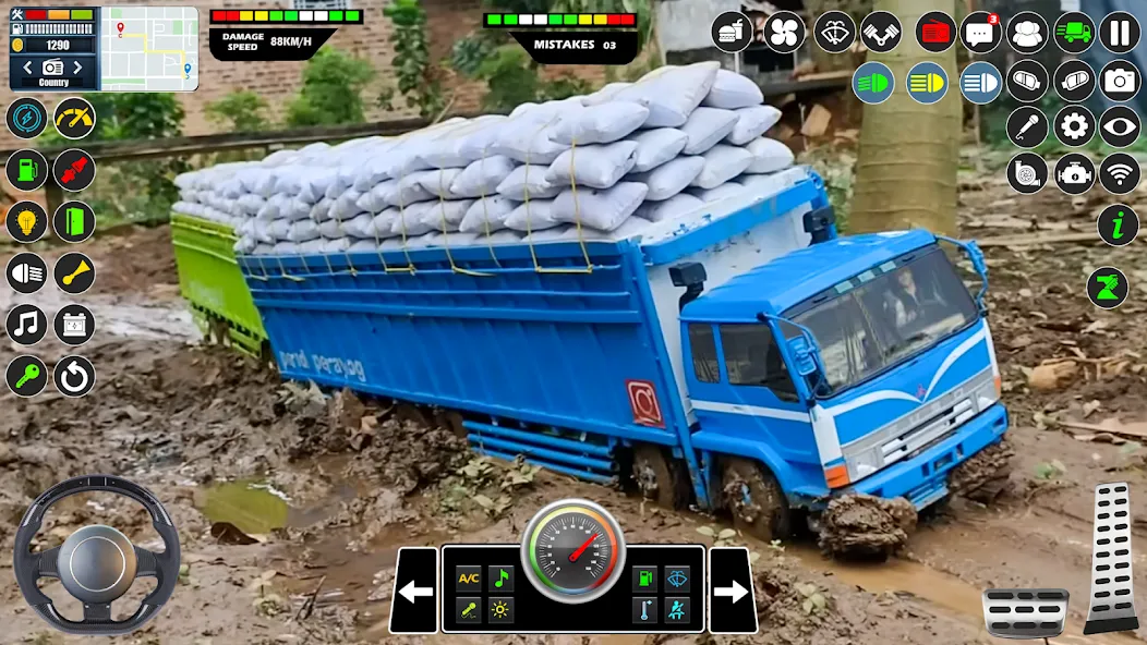 Mud Truck Runner Simulator 3D [MOD: Все разблокировано] - Скриншот 5