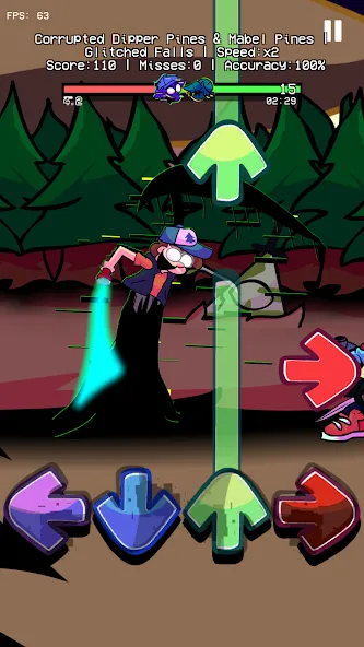 Glitched Legends Battle Mod (Гличные Легенды Фанкин Мод) [MOD: Много монет/Энергии] - Скриншот 3