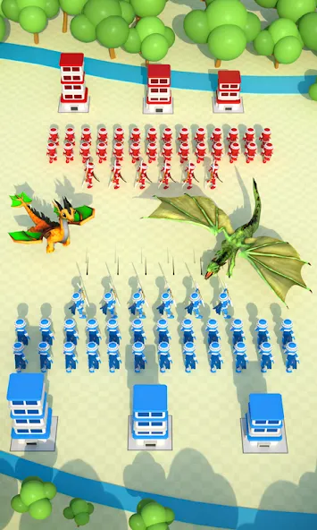 Merge And Conquer: Battle Game (Мердж энд Конкер) [MOD: Разблокировано] - Скриншот 2